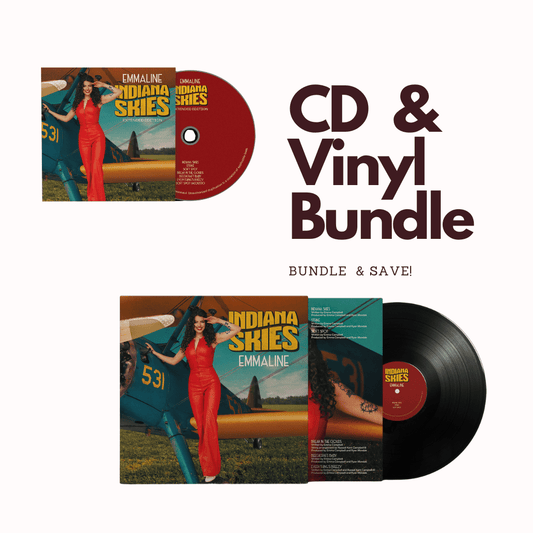 Indiana Skies STANDARD EDITION CD + Vinyl Bundle - Emmaline