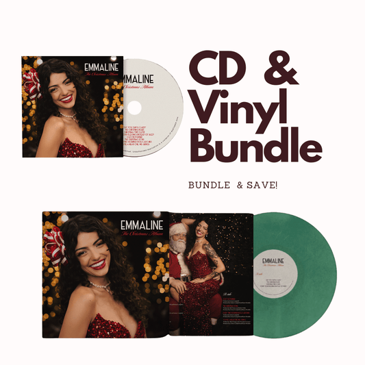 The Christmas Album CD + "Christmas Tree Green" Vinyl Bundle Pre - Order (Signed, Limited Edition) - Emmaline